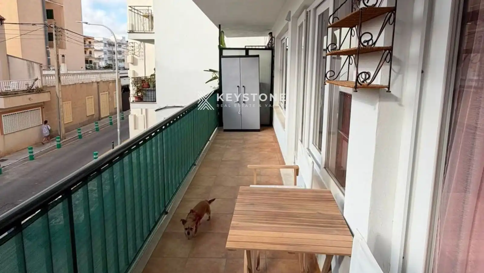 Terrassa de Pis de lloguer en  Palma de Mallorca amb Aire condicionat, Terrassa i Moblat
