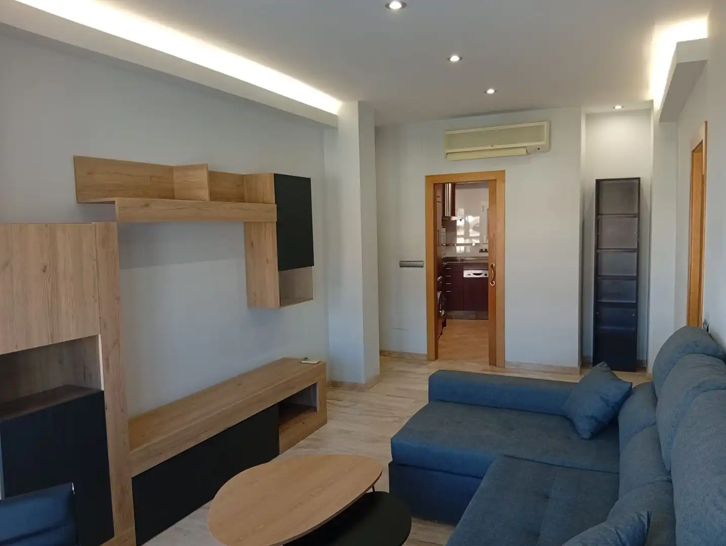 Living room of Flat for rent in Málaga  with Air Conditioner and Furnished