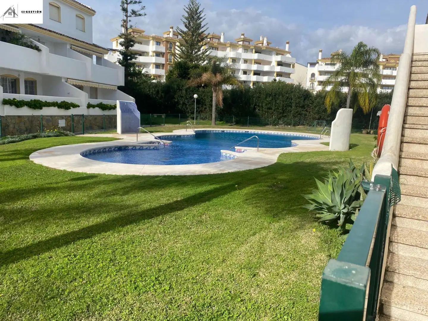 Schwimmbecken von Maisonette zum Verkauf in Mijas mit Klimaanlage, Heizung und Terrasse
