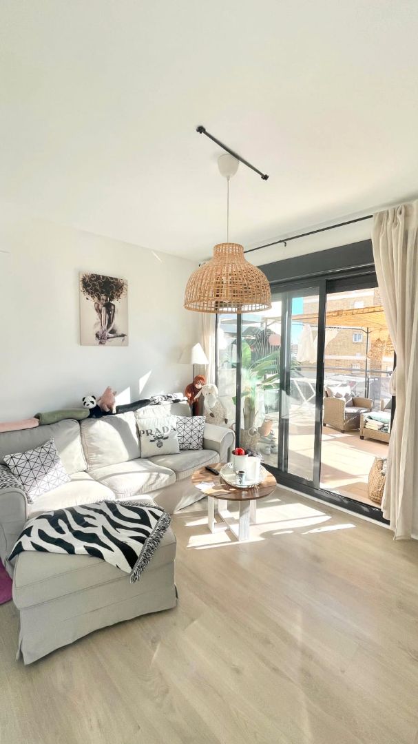 Living room of Attic to rent in Alicante / Alacant  with Air Conditioner, Heating and Terrace
