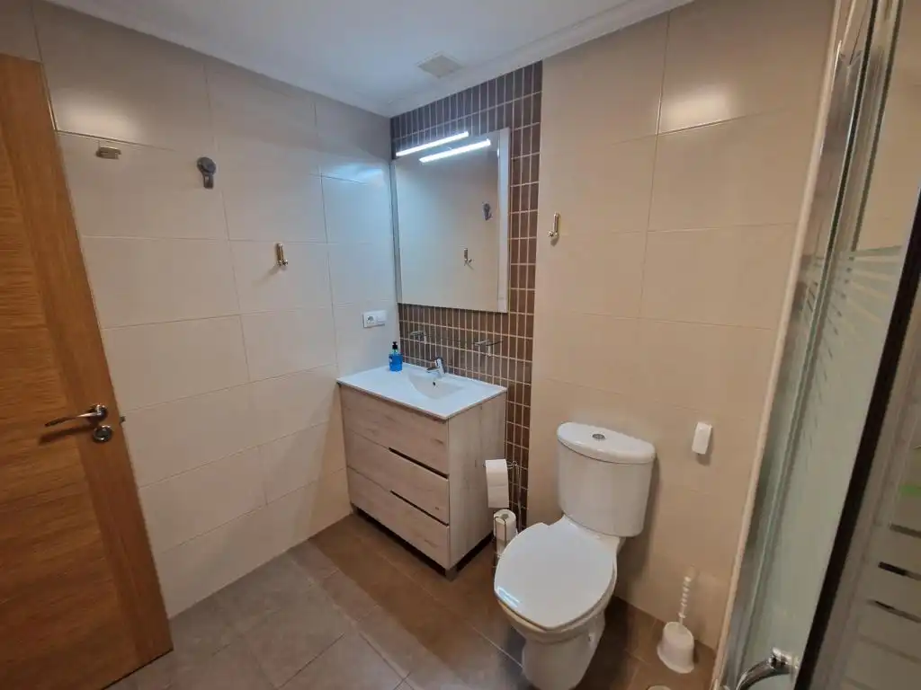 Bany de Apartament en venda en Boiro amb Calefacció, Parquet i Terrassa