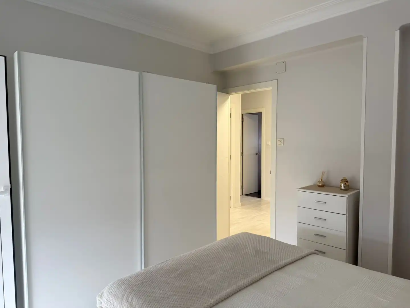 Schlafzimmer von Wohnung zum Verkauf in Narón mit Heizung, Möbliert und Ofen