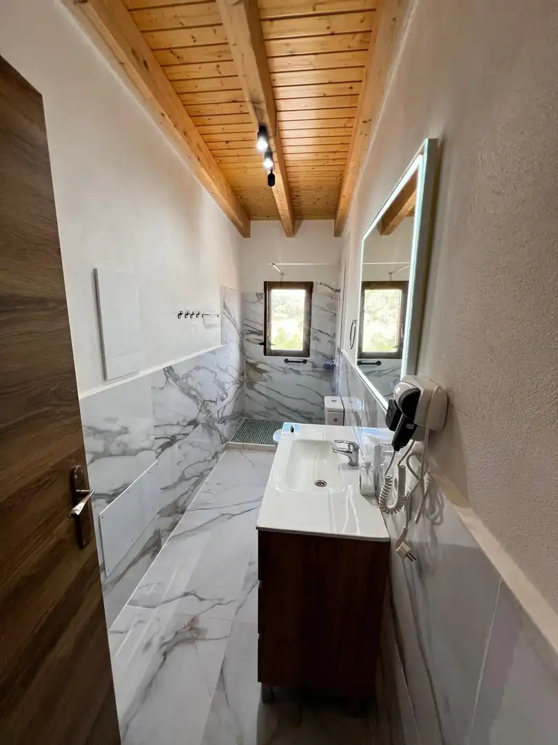 Baño de Finca rústica de alquiler en Santanyí con Aire acondicionado, Calefacción y Terraza