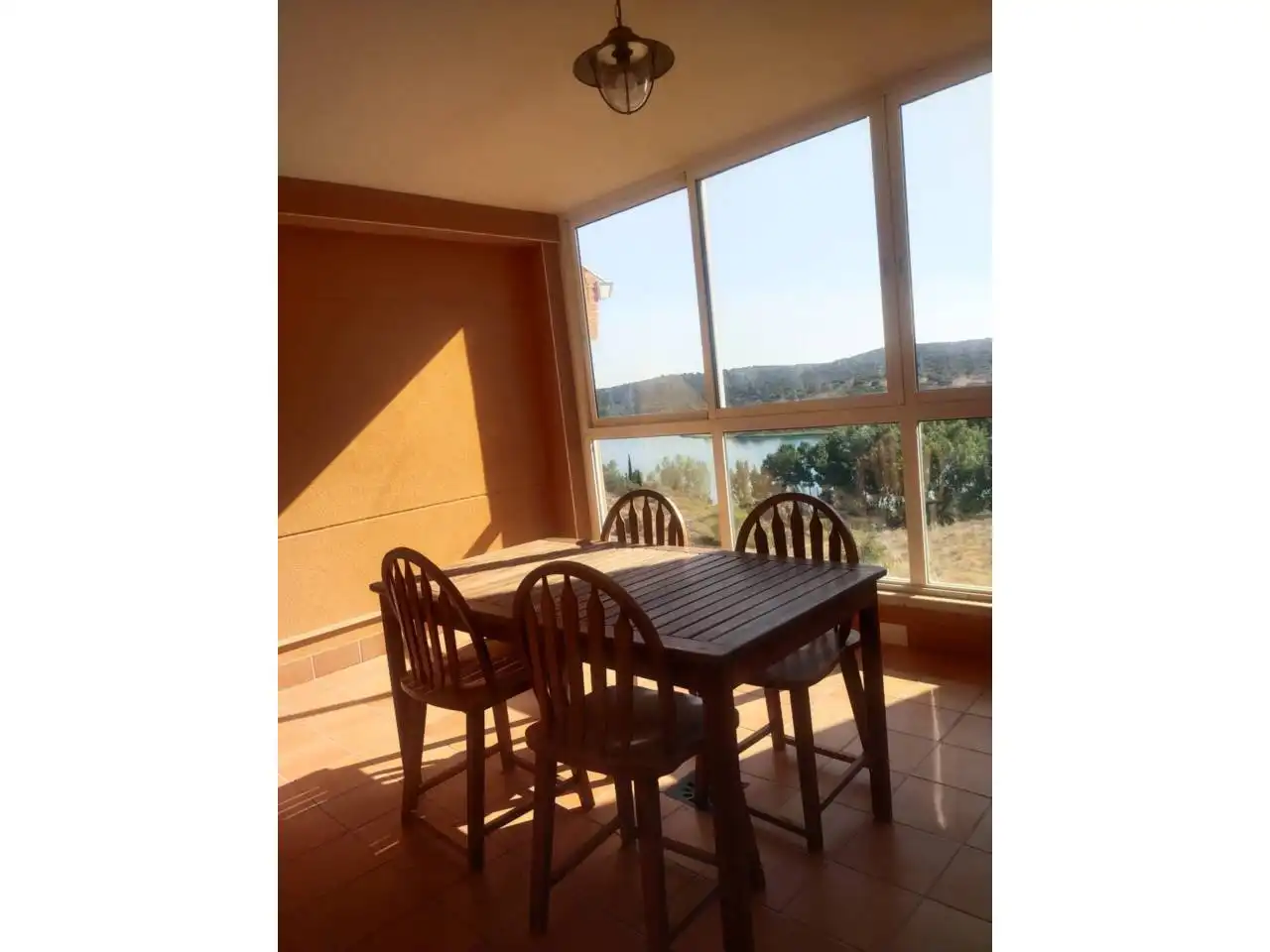Esszimmer von Maisonette zum Verkauf in Ruidera mit Klimaanlage, Terrasse und Möbliert
