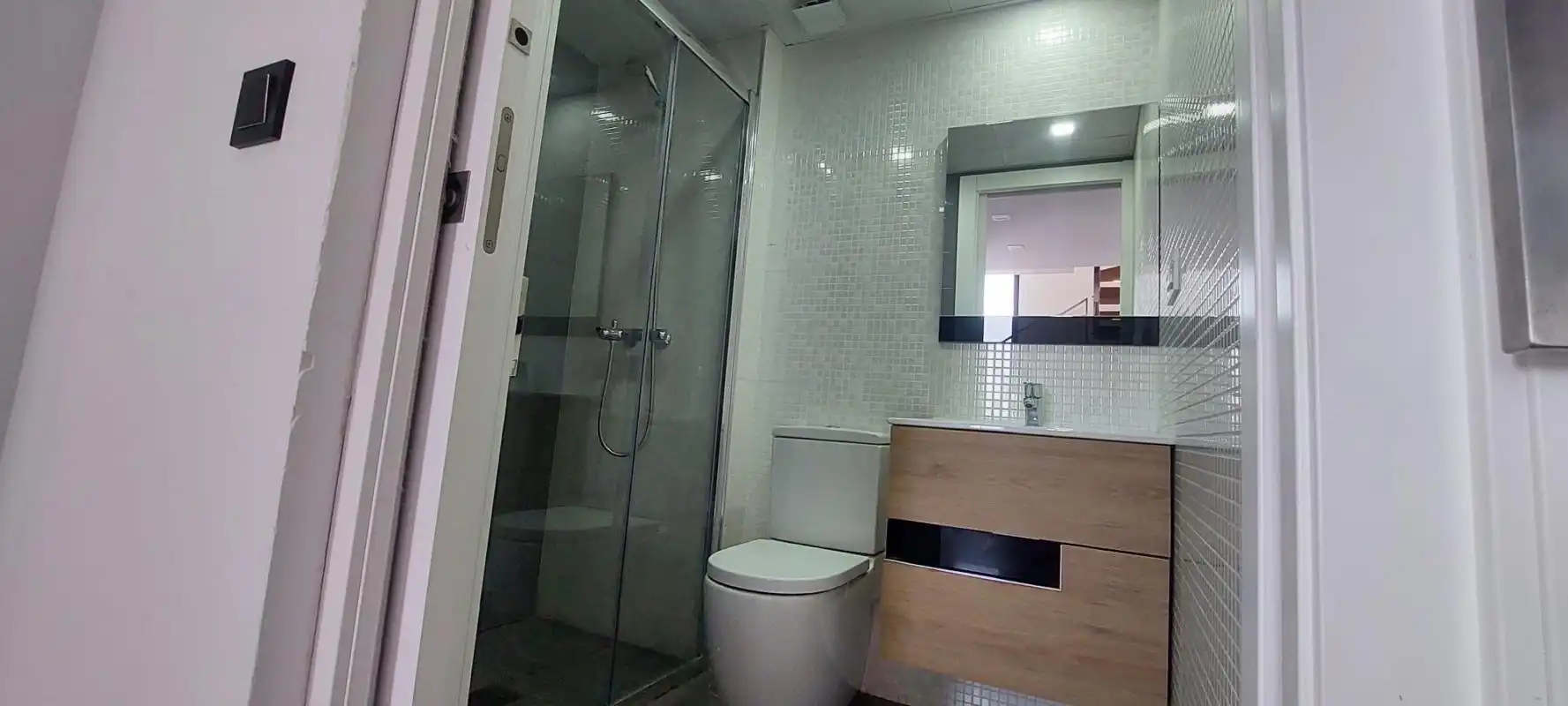 Bathroom of Houses for rent in Alhaurín de la Torre  with Air Conditioner, Heating and Private garden