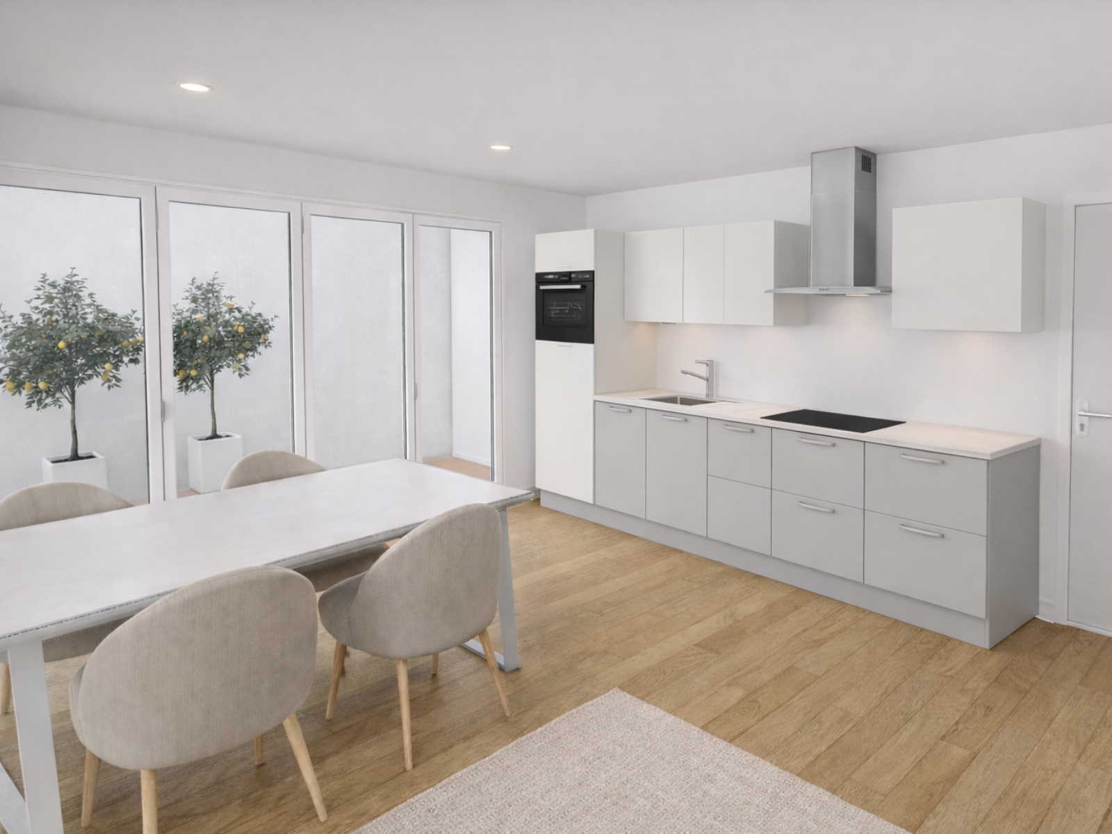 Cocina de Piso en venta en  Murcia Capital