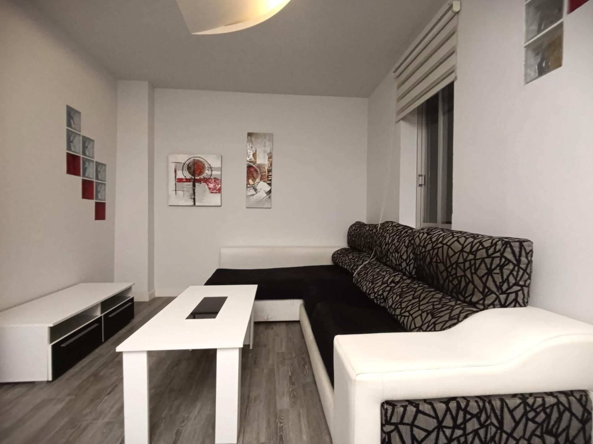 Living room of Flat for sale in Alicante / Alacant  with Air Conditioner and Alarm