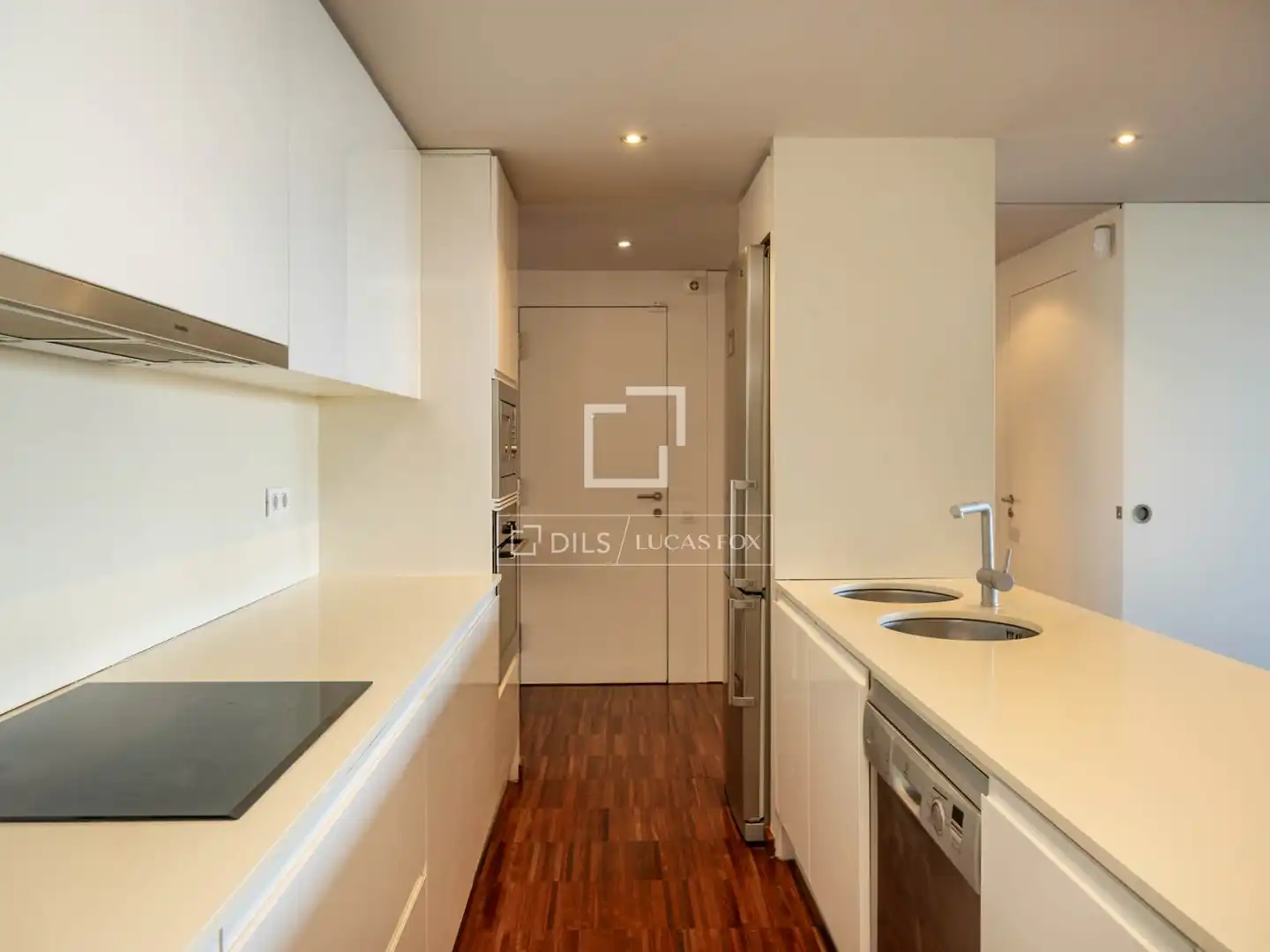 Kitchen of Attic for sale in Barcelona  with Air Conditioner, Parquet flooring and Terrace