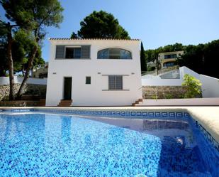 Swimming pool of House or chalet for sale in Moraira  with Air Conditioner and Swimming Pool