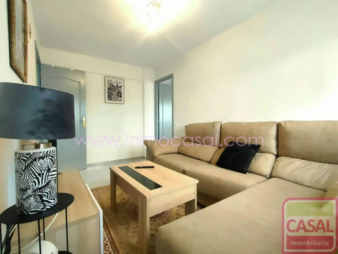 Sala de estar de Piso en venta en Avilés