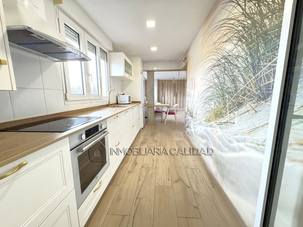 Kitchen of Flat for sale in Burgos Capital  with Heating, Storage room and Furnished