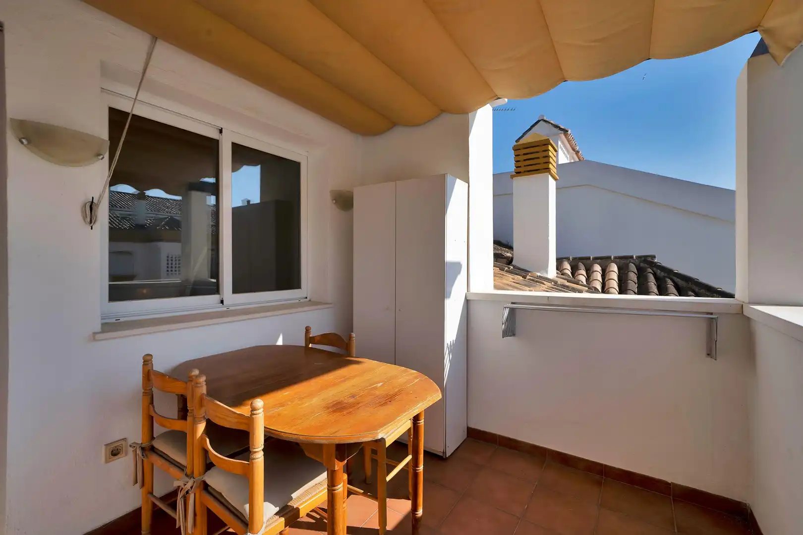 Balcony of Attic for sale in Marbella  with Private garden and Community pool