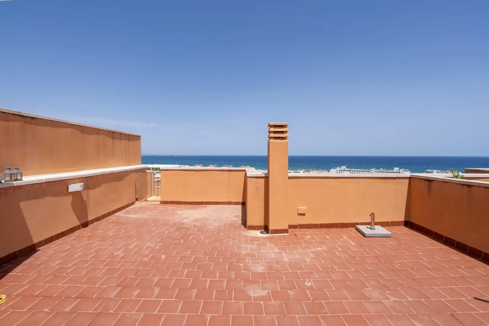 Terrasse von Maisonette zum Verkauf in Mojácar mit Klimaanlage, Privatgarten und Terrasse