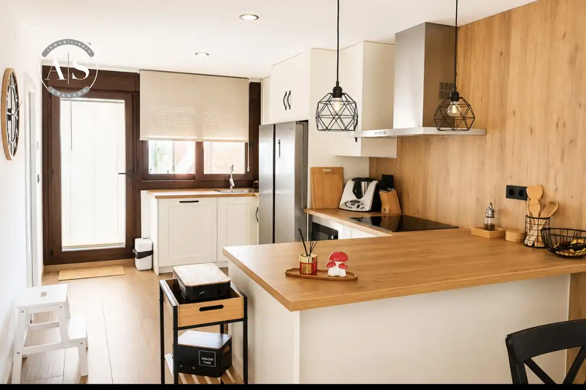 Kitchen of Houses for sale in Güevéjar  with Air Conditioner, Heating and Terrace