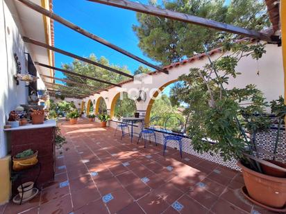 Terrace of House or chalet for sale in San Vicente del Raspeig / Sant Vicent del Raspeig  with Air Conditioner and Swimming Pool