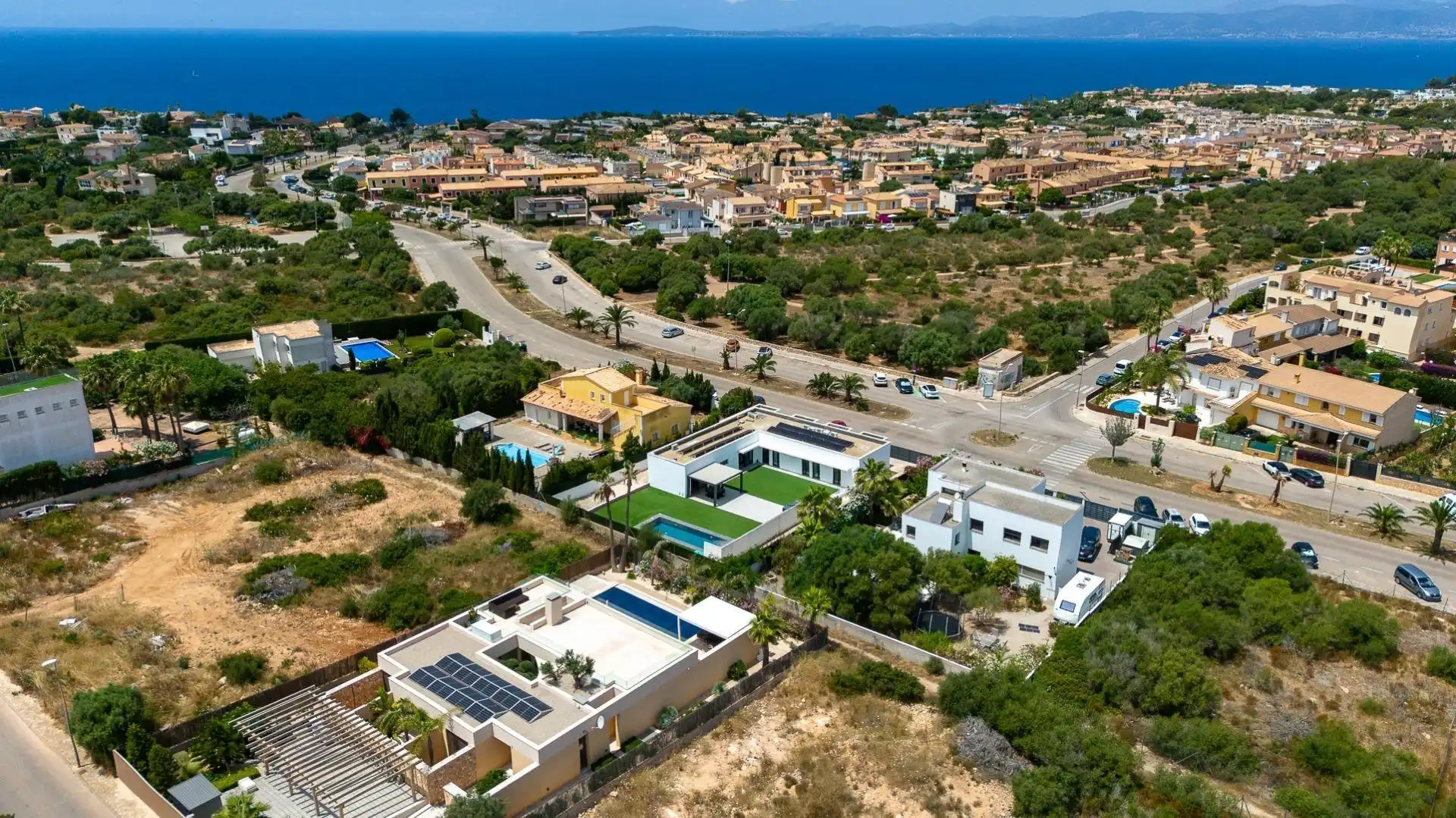 Vista exterior de Casa o chalet en venta en Llucmajor con Aire acondicionado, Calefacción y Jardín privado