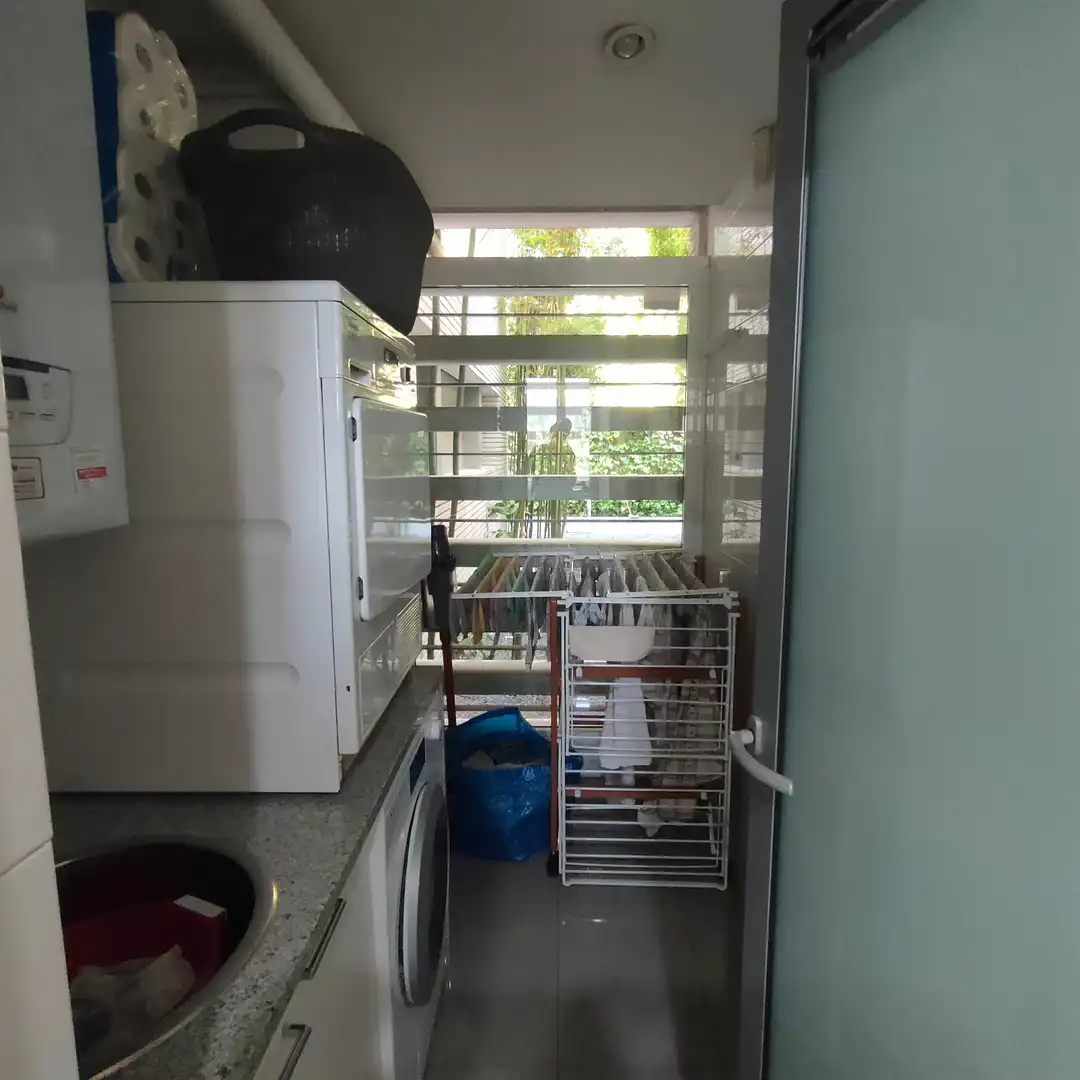 Terrasse von Wohnung zur Miete in Sant Cugat del Vallès mit Klimaanlage, Parkett und Terrasse