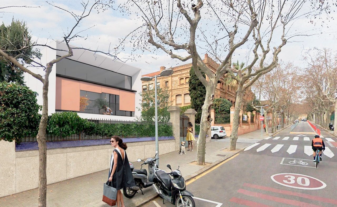 Exterior view of Residential for sale in  Barcelona Capital