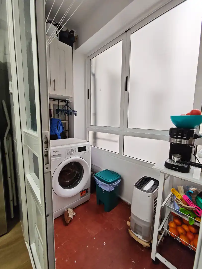 Schlafzimmer von Wohnung zum Verkauf in Ferrol mit Heizung, Möbliert und Waschmaschine
