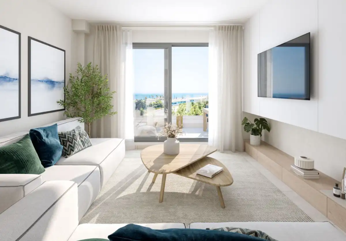 Apartament amb piscina en venda a El Faro de Calaburra - Chaparral, imagen 7