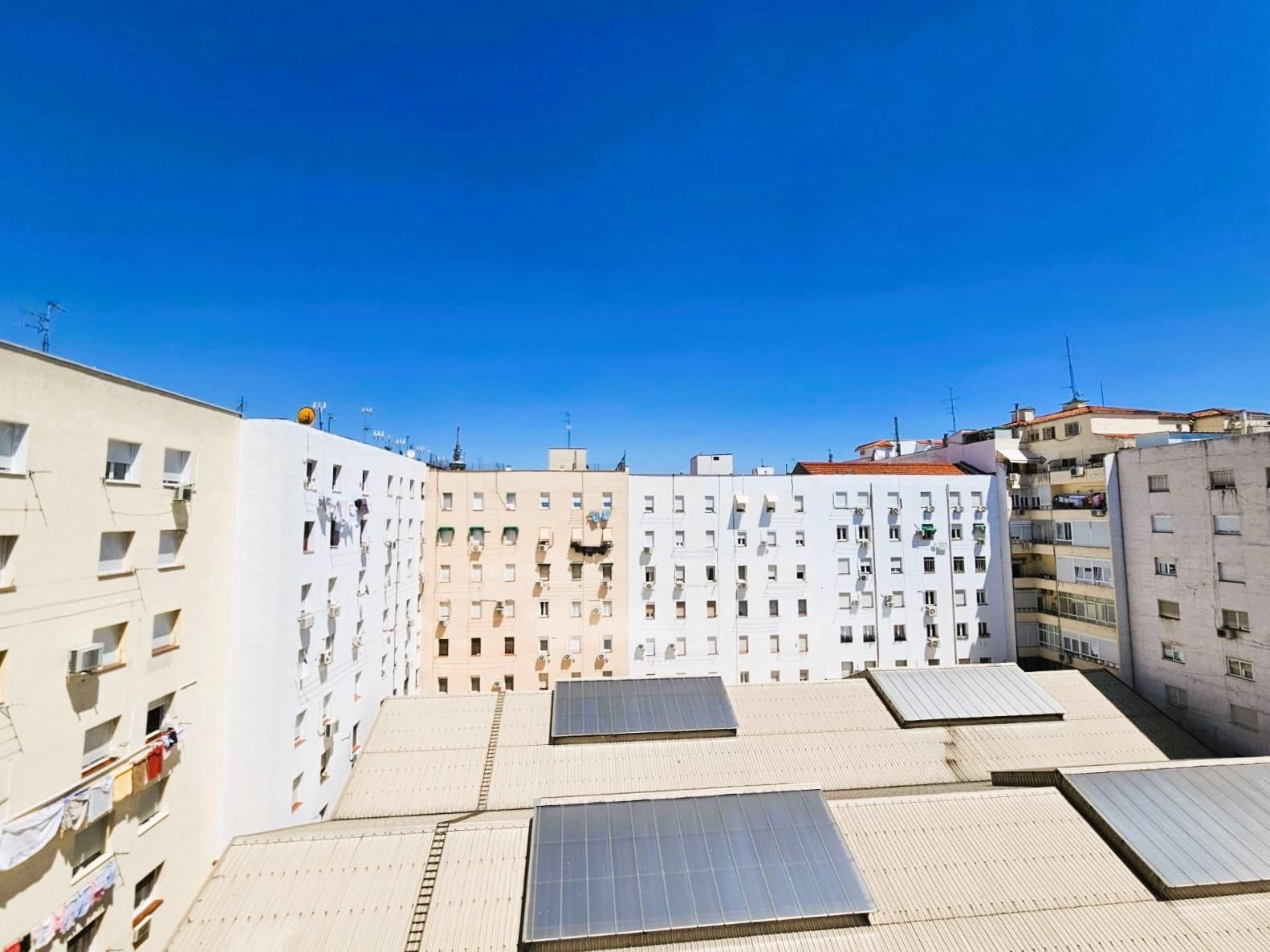 Exterior view of Flat for sale in  Madrid Capital  with Air Conditioner, Heating and Parquet flooring
