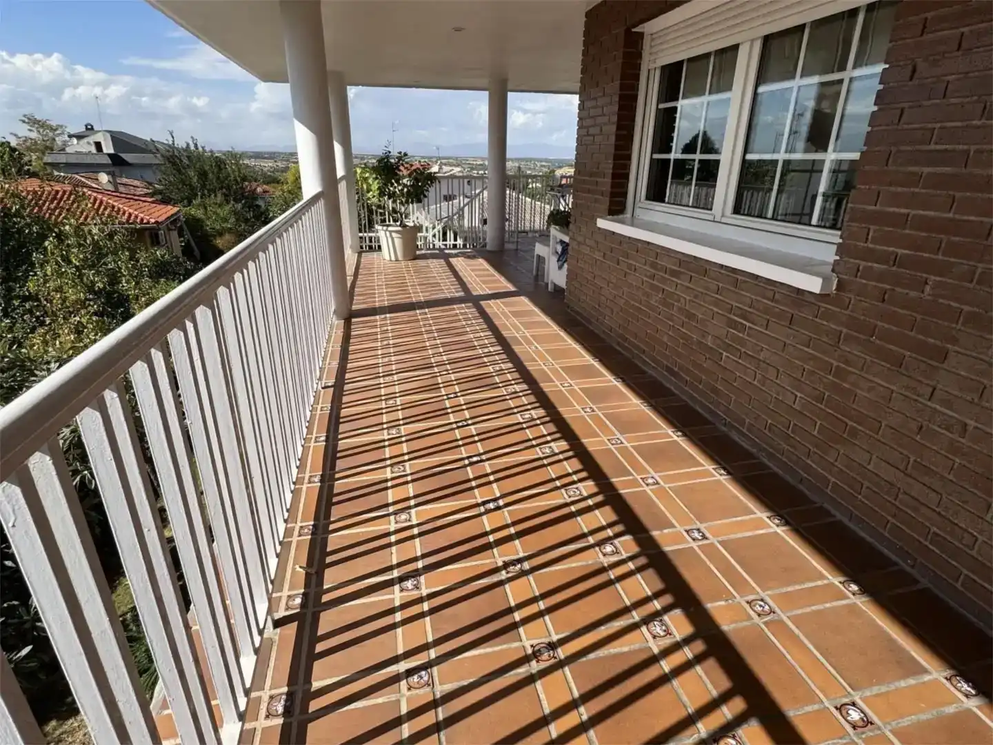 Terraza de Casa o chalet en venta en Móstoles con Aire acondicionado, Jardín privado y Trastero