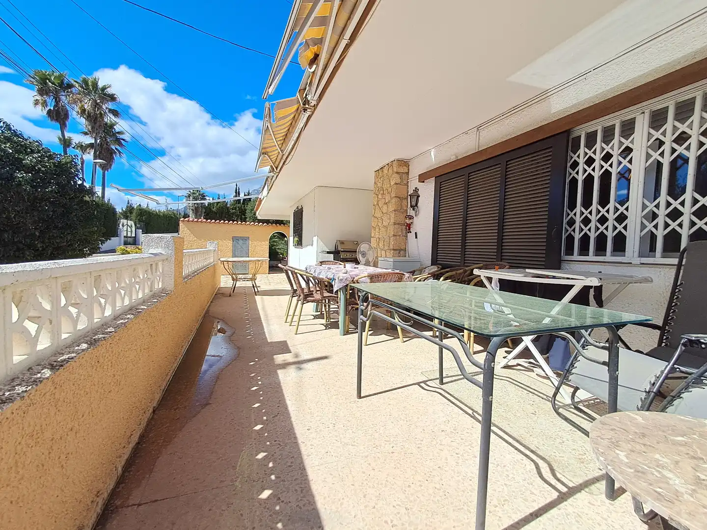 Terraza de Casa o chalet en venta en La Nucia con Jardín privado, Terraza y Horno