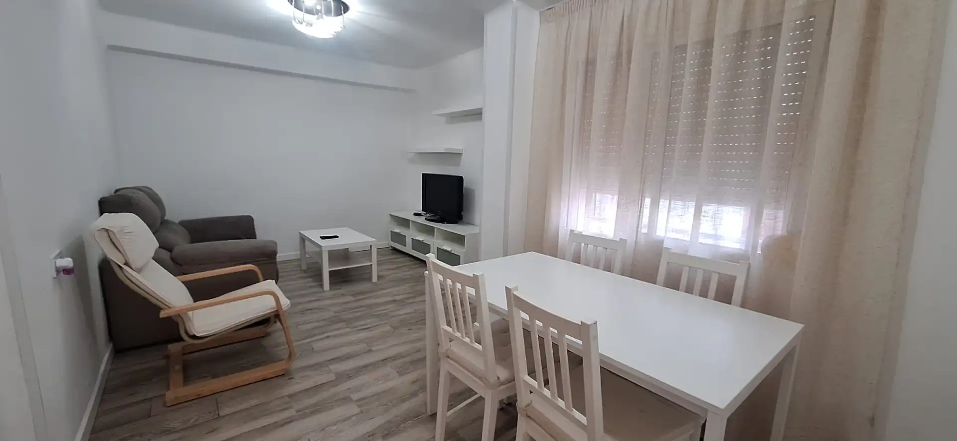 Living room of Flat for rent in Málaga  with Furnished, Oven and Washing machine