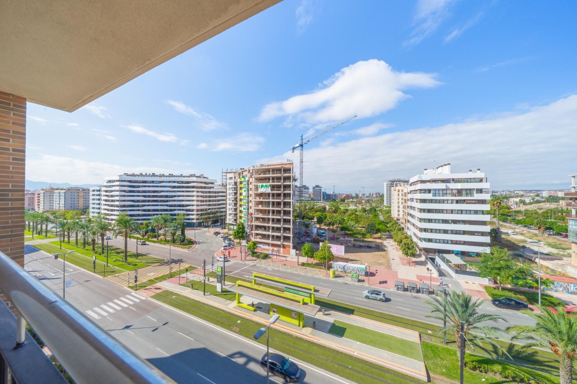 Vista exterior de Piso en venta en  Murcia Capital con Aire acondicionado, Calefacción y Terraza