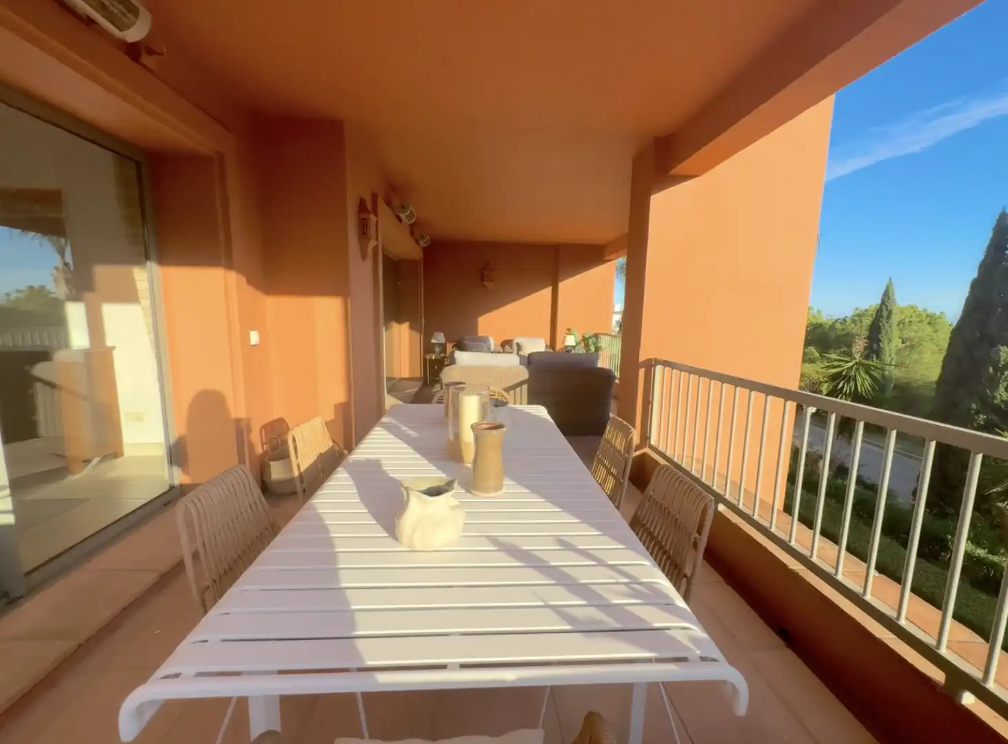 Terrassa de Apartament de lloguer en Benahavís amb Aire condicionat, Calefacció i Terrassa