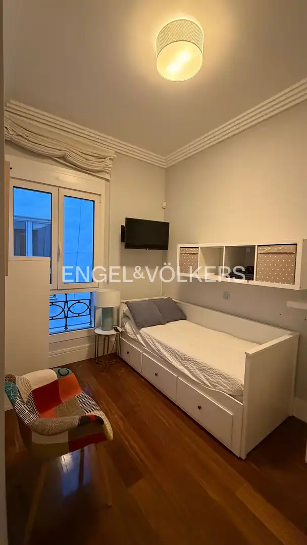 Balcony of Flat for sale in Barrio de Salamanca