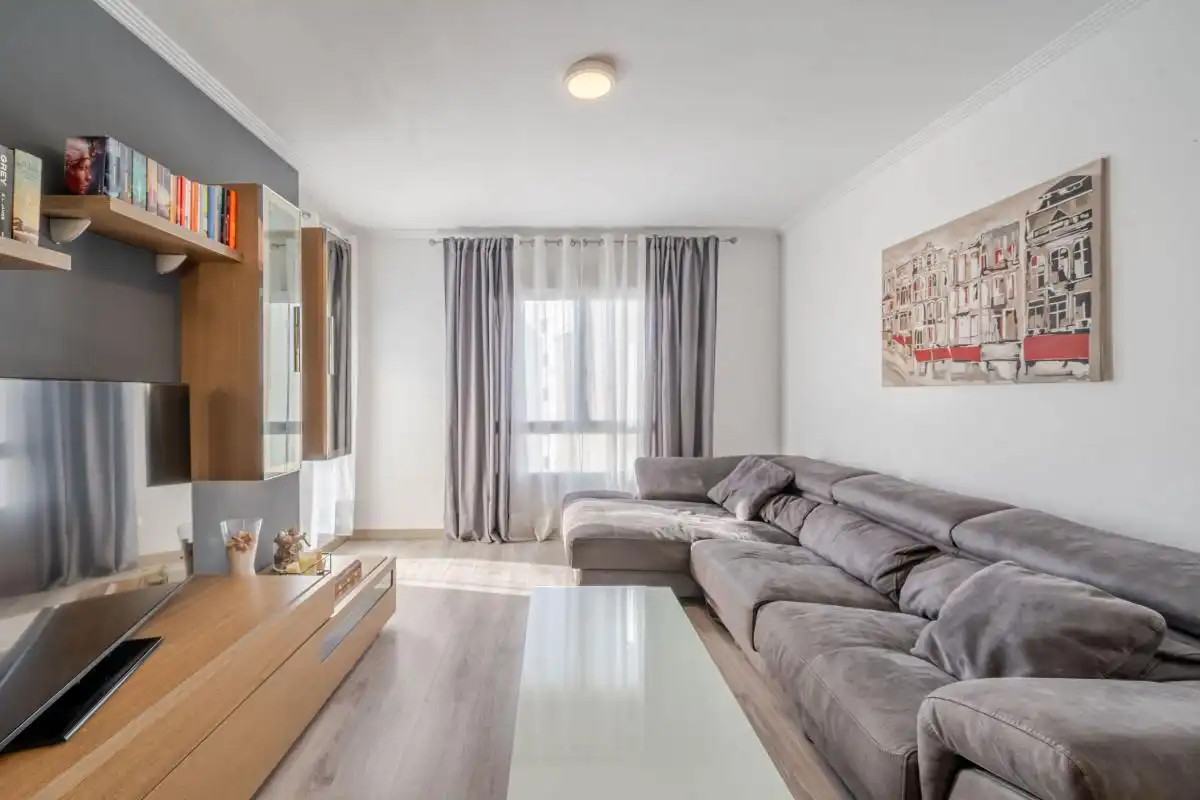 Living room of Flat for sale in Dénia  with Air Conditioner, Heating and Storage room