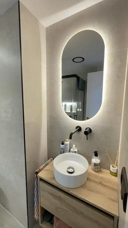Badezimmer von Wohnung zur Miete in Canet d'En Berenguer mit Klimaanlage, Heizung und Privatgarten