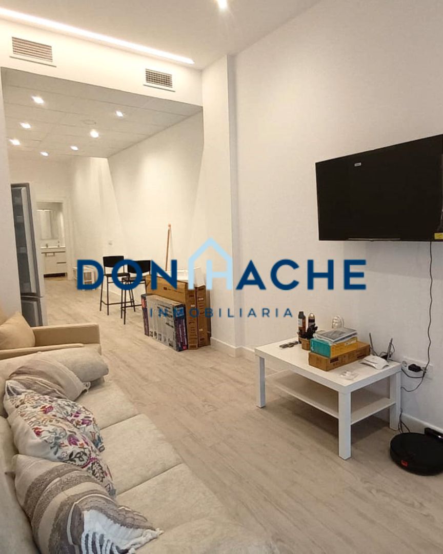 Sala d'estar de Apartament en venda en Mérida amb Moblat