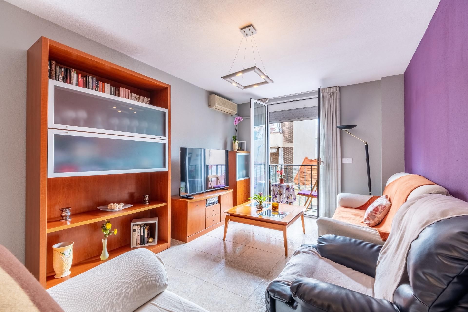 Living room of Flat for sale in Alicante / Alacant  with Air Conditioner, Heating and Terrace