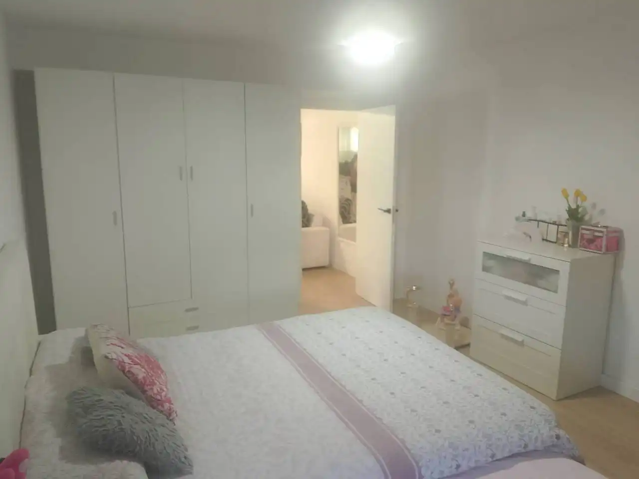 Bedroom of Flat for sale in Gandia  with Air Conditioner, Furnished and Balcony