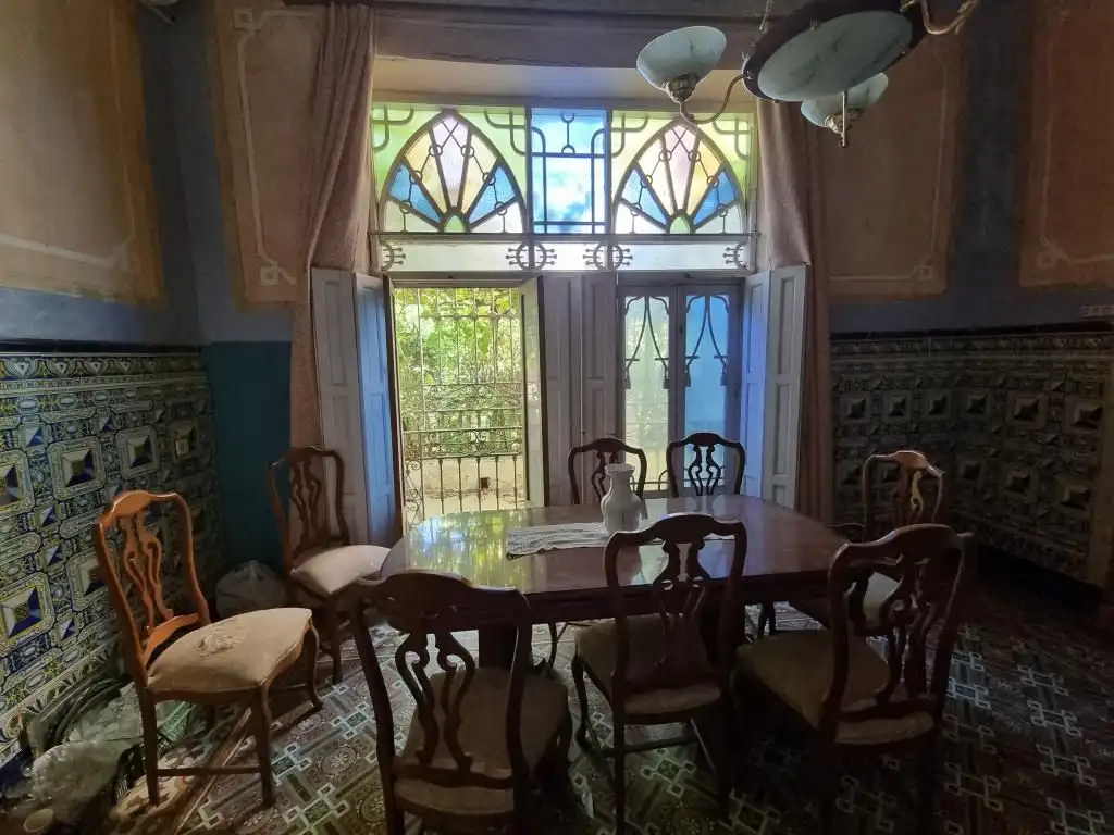 Comedor de Casa o chalet en venta en Alhama de Almería con Jardín privado, Terraza y Piscina
