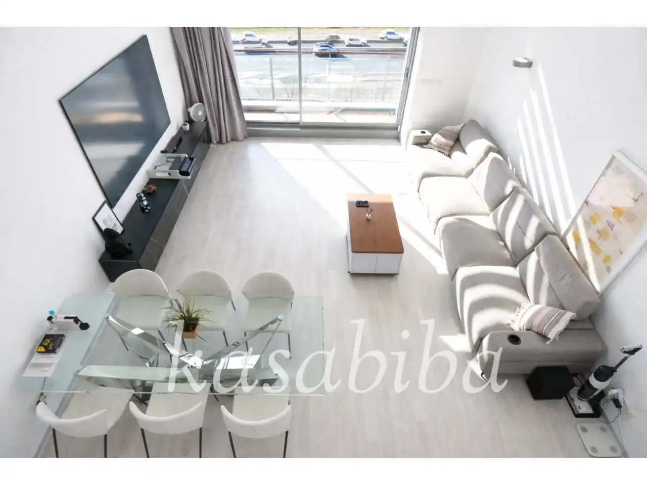 Sala de estar de Ático en venta en Valencia con Aire acondicionado, Calefacción y Parquet
