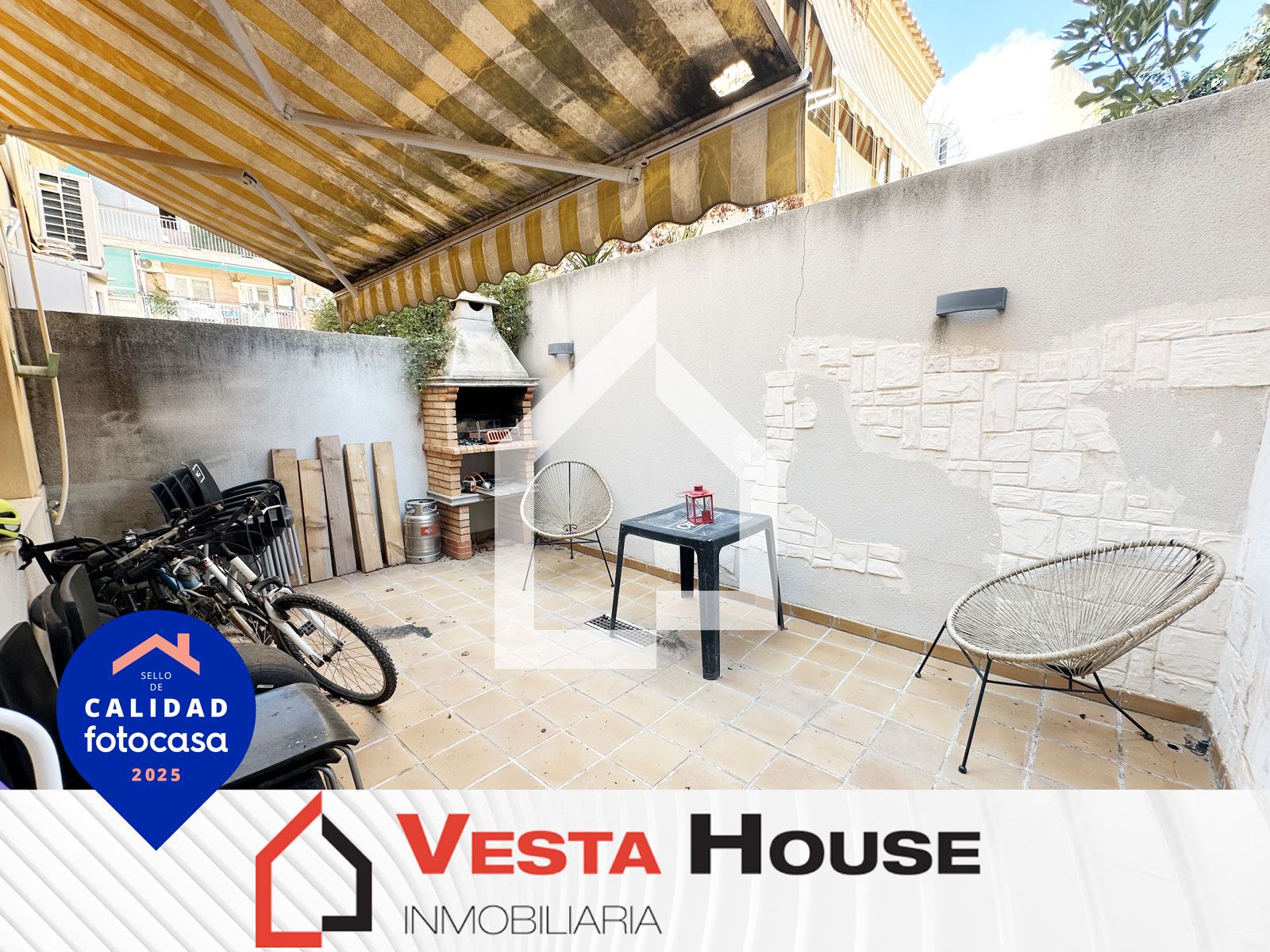 Terrace of Single-family semi-detached for sale in Mutxamel  with Air Conditioner and Terrace