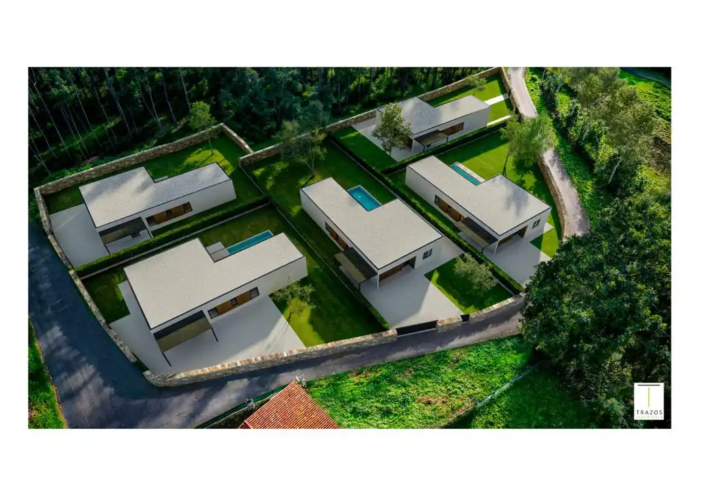 Vista exterior de Casa o xalet en venda en Boiro amb Jardí privat i Piscina
