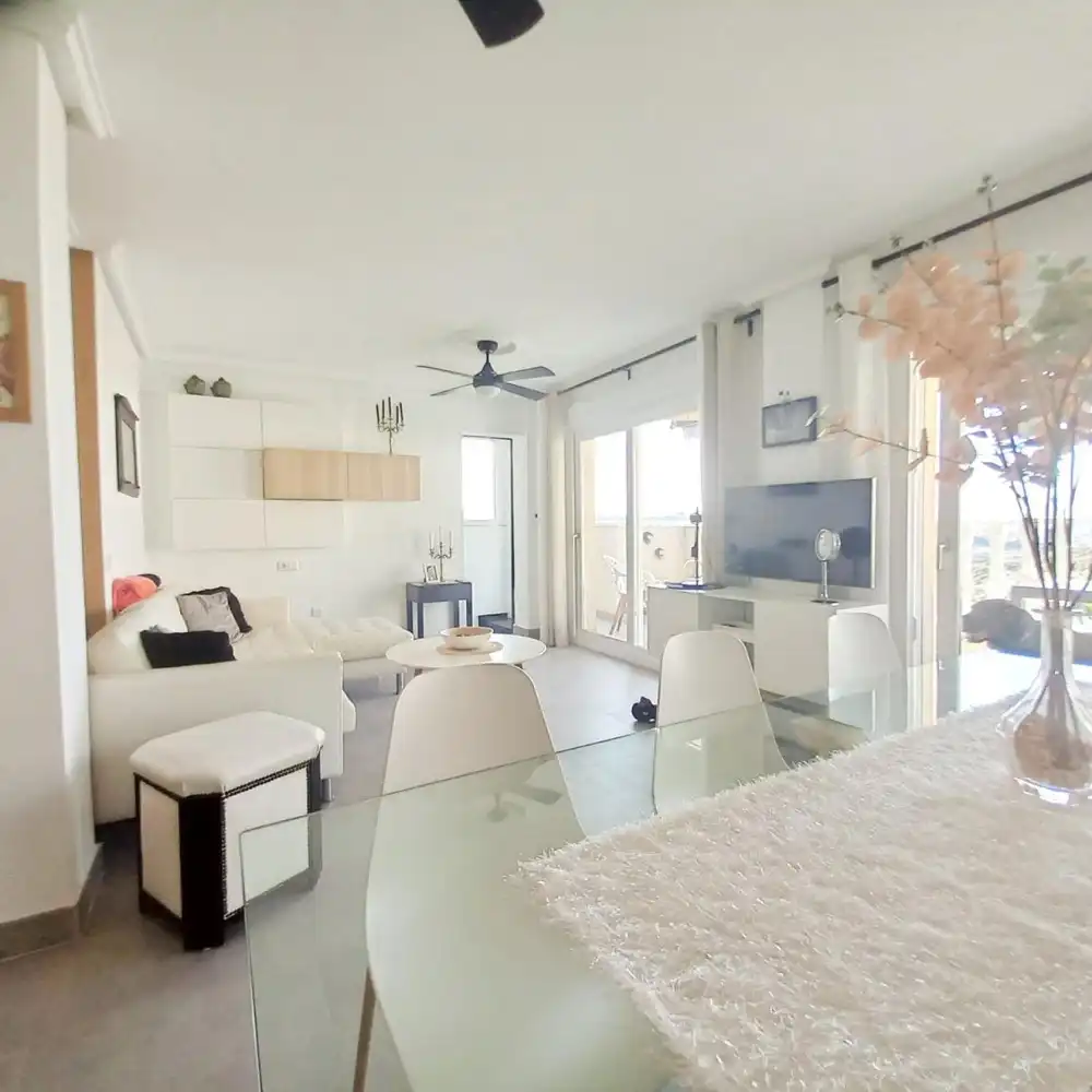 Sala de estar de Dúplex en venta en Rojales con Jacuzzi
