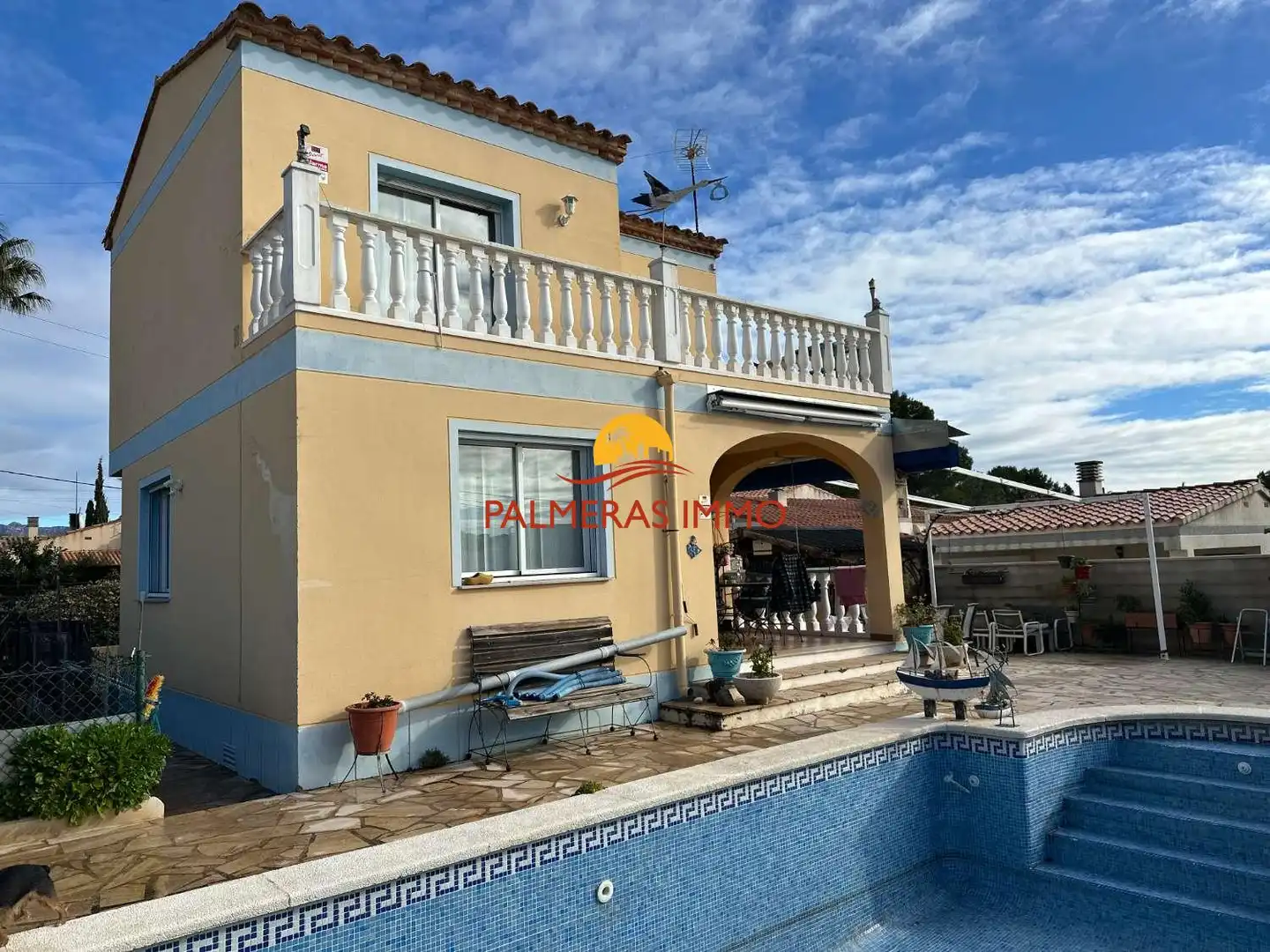 Villa mit Pool zum Verkauf in Les Tres Cales, imagen 3