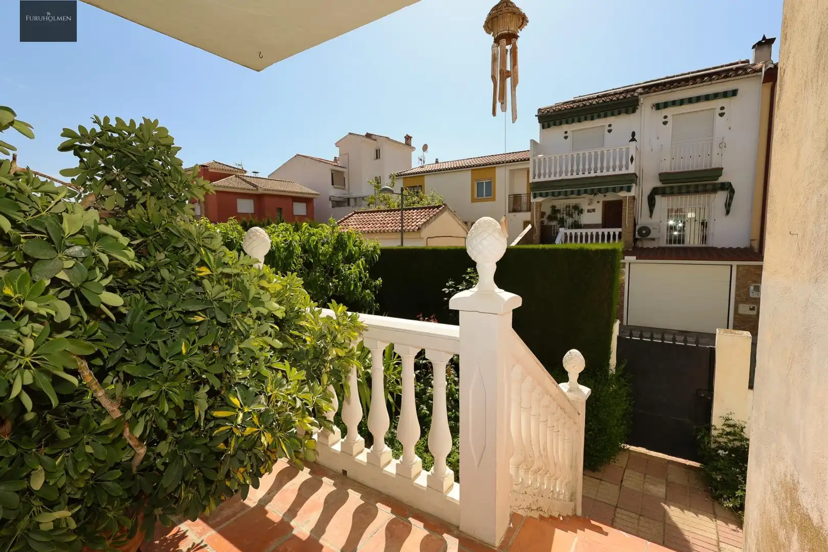 Jardí de Casa o xalet en venda en Las Gabias amb Aire condicionat, Piscina i Balcó