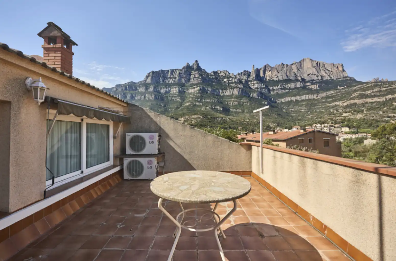 Terraza de Casa o chalet en venta en Monistrol de Montserrat con Aire acondicionado, Calefacción y Jardín privado