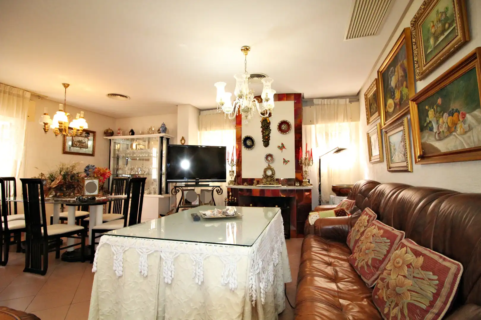 Sala de estar de Casa adosada en venta en Punta Umbría con Aire acondicionado, Terraza y Trastero