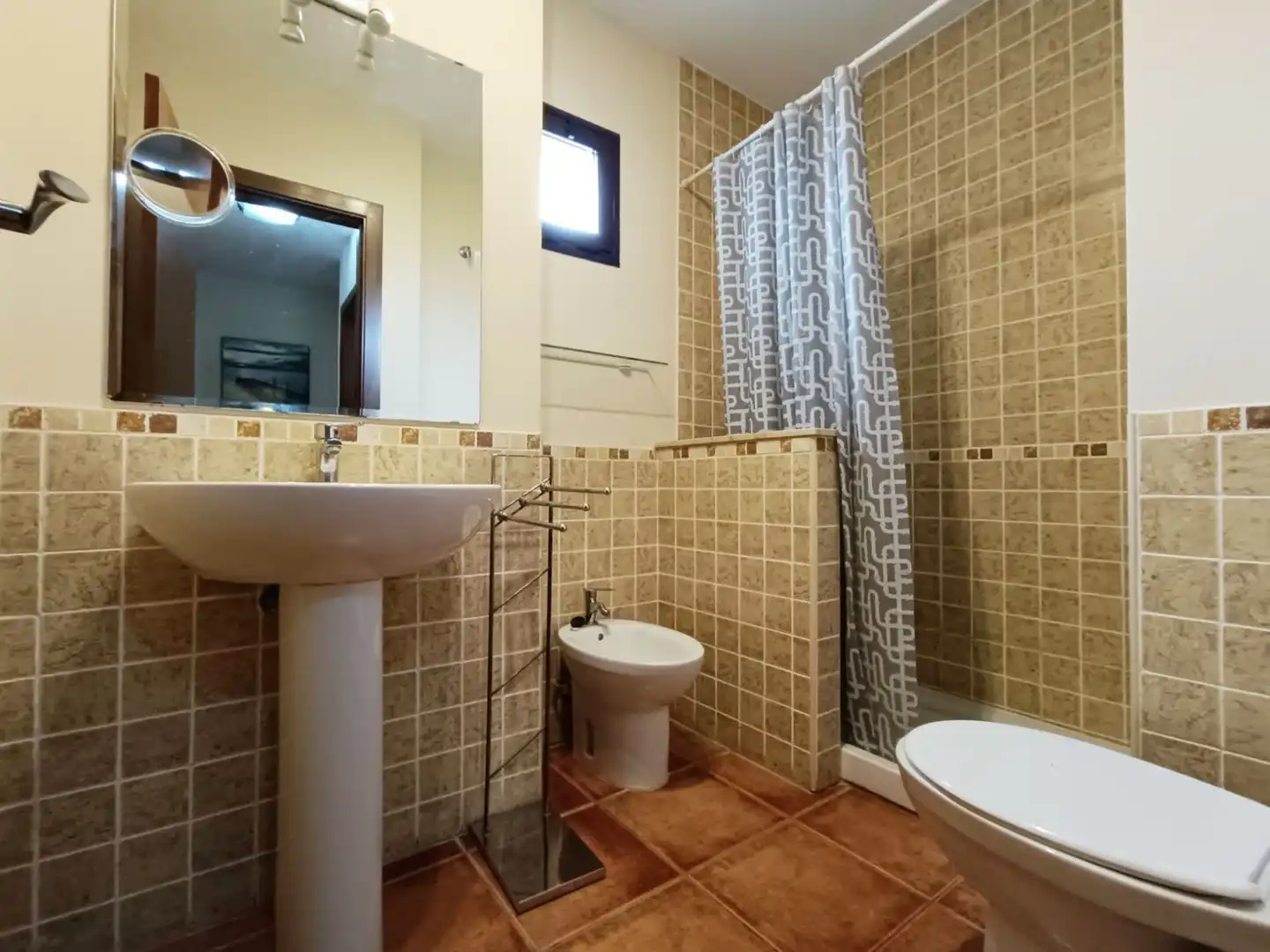 Badezimmer von Wohnung zum Verkauf in El Rompido mit Klimaanlage, Terrasse und Möbliert