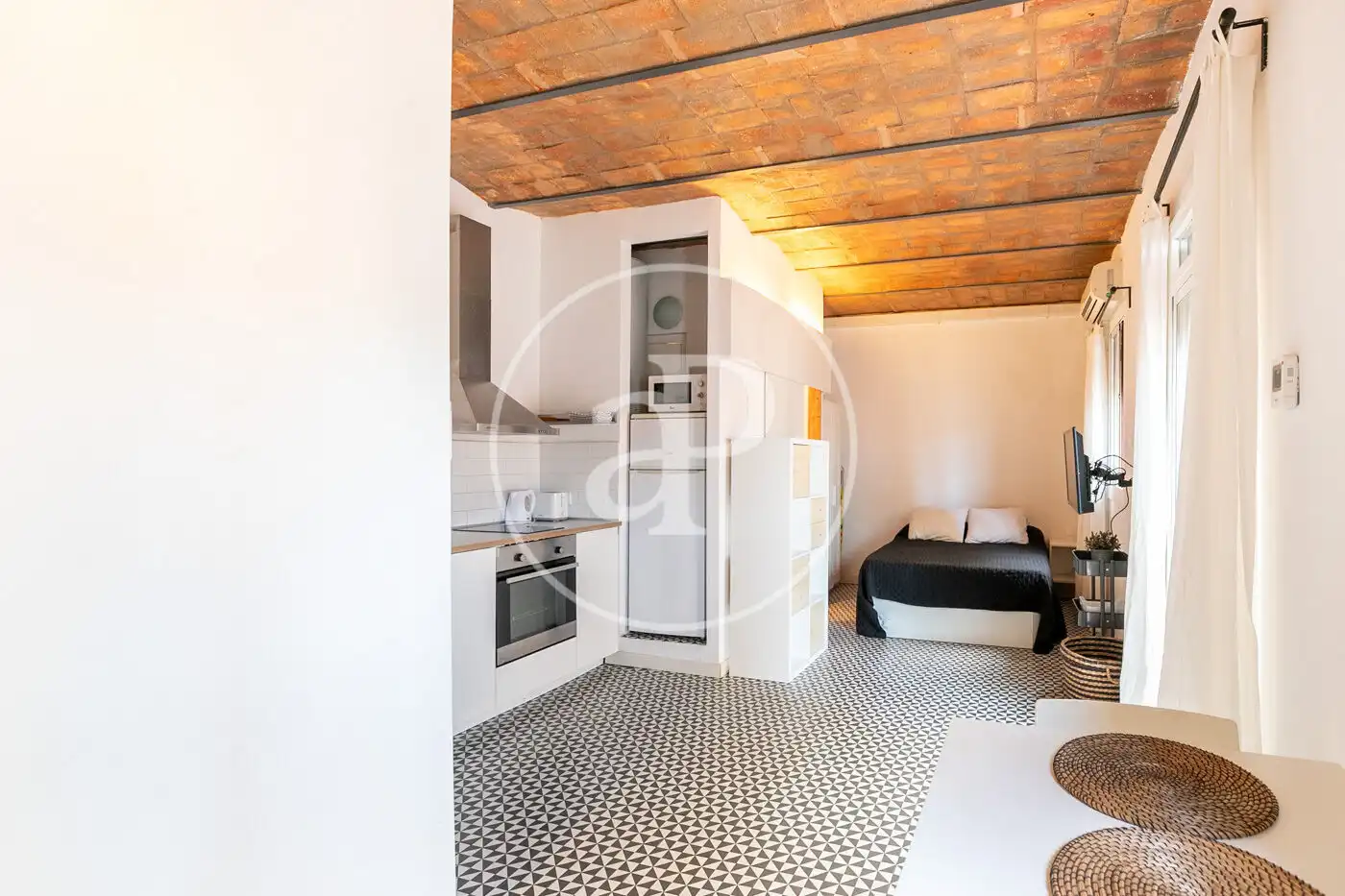 Cocina de Piso en venta en Barcelona con Aire acondicionado, Calefacción y Amueblado