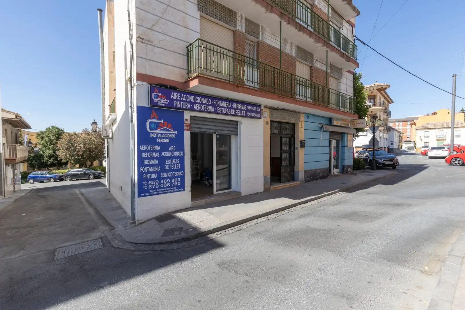 Exterior view of Buildings for sale in La Zubia