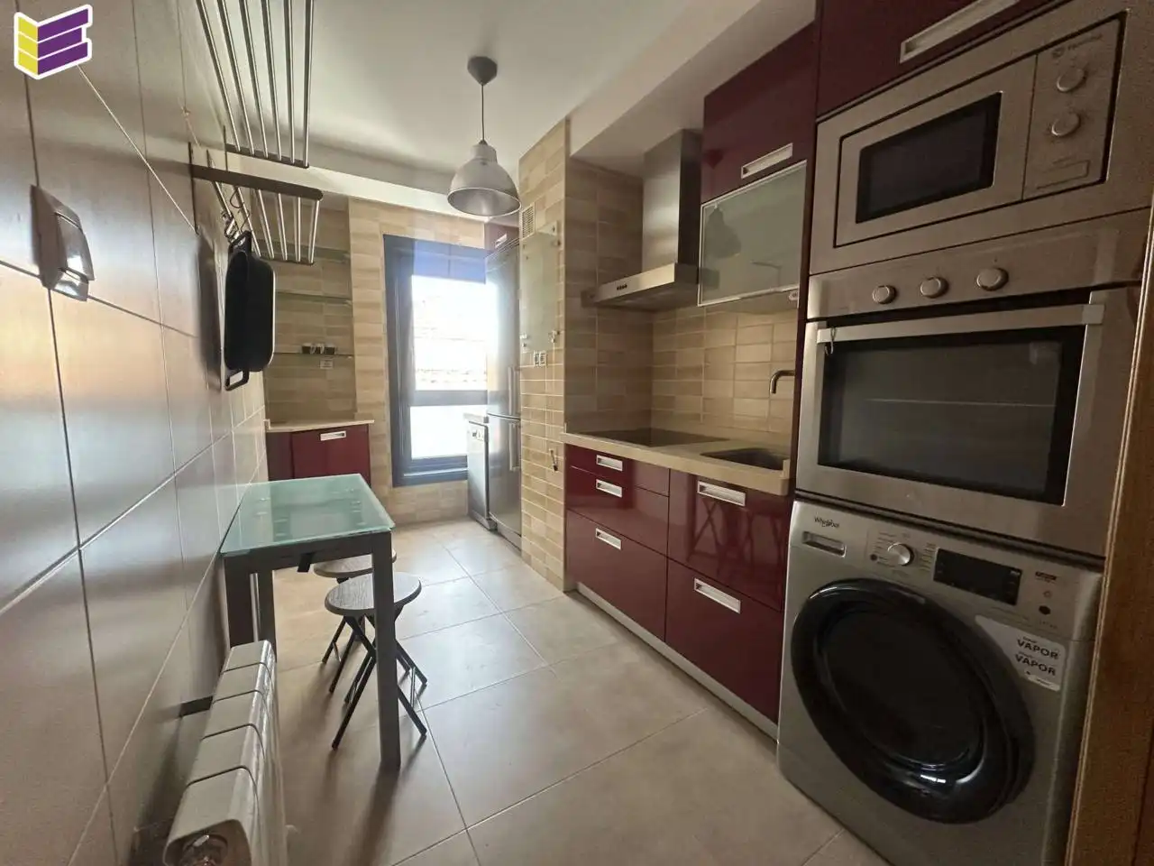 Küche von Wohnung zur Miete in O Porriño   mit Heizung, Abstellraum und Möbliert