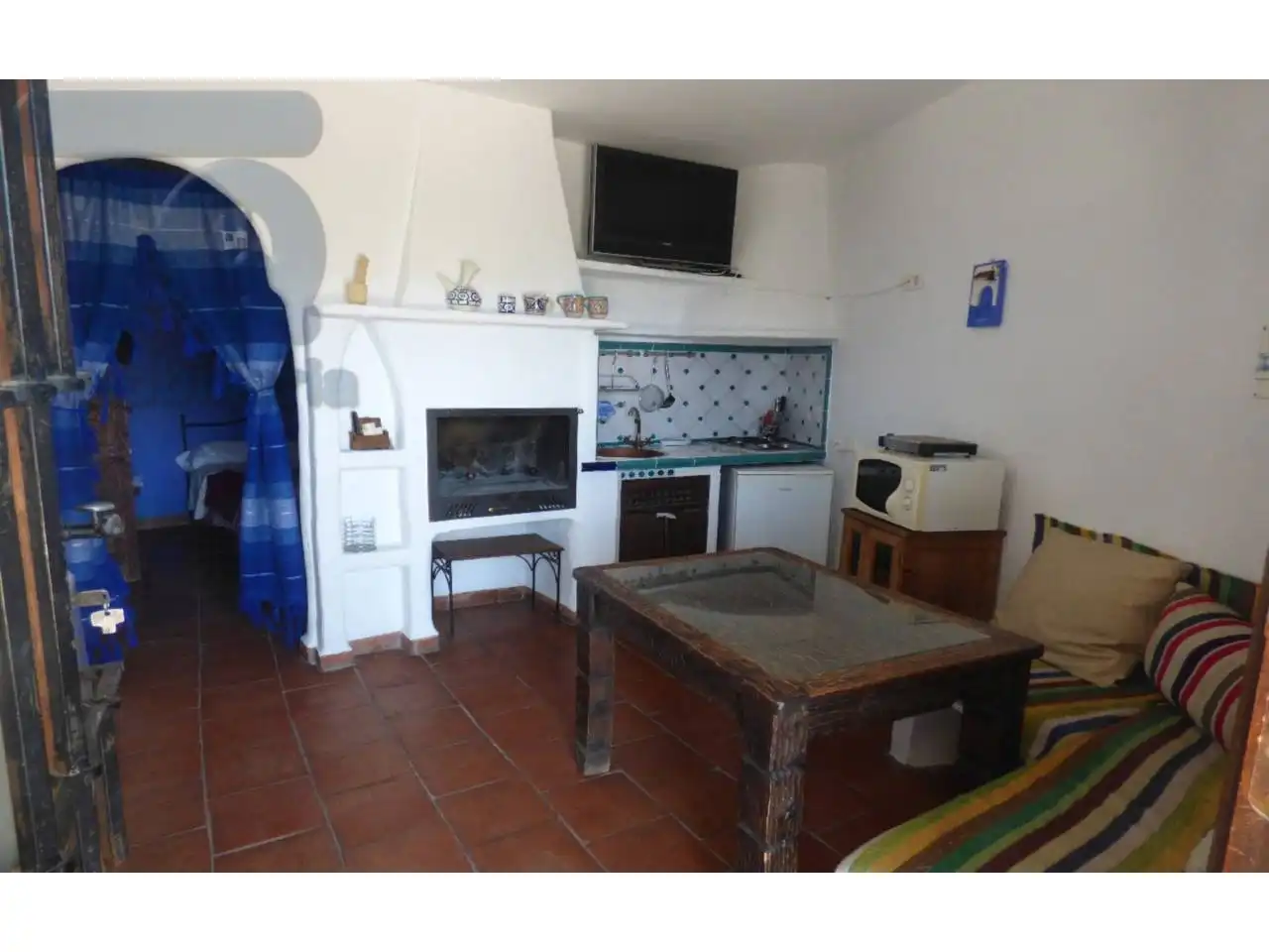 Sala de estar de Casa o chalet en venta en Villamena con Calefacción, Jardín privado y Terraza